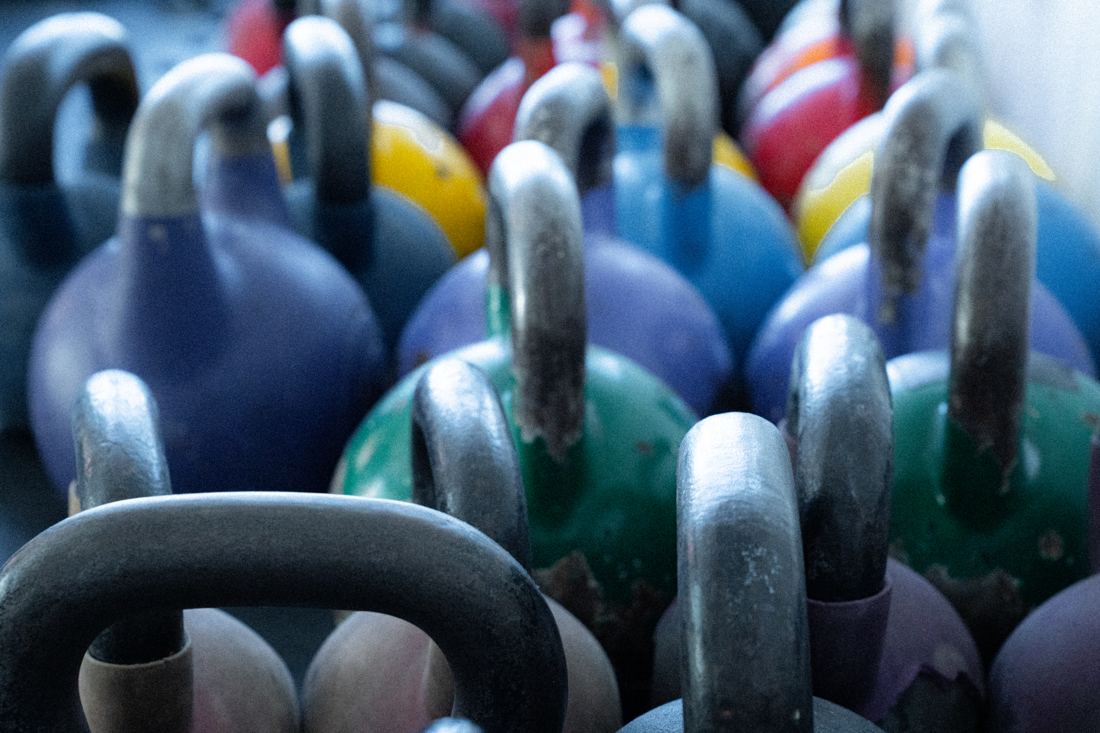 Kettlebell na sali